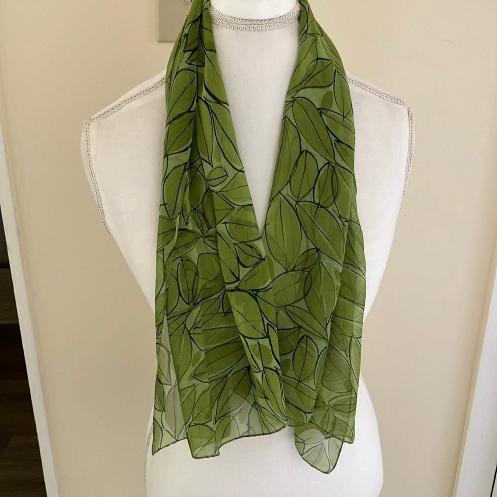 Vera pure silk scarf